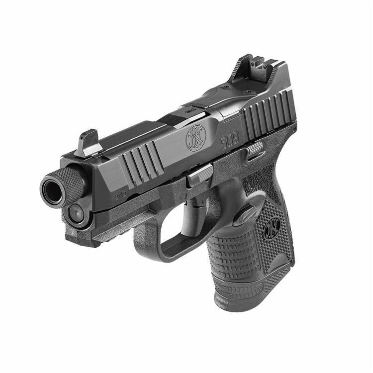 FN America 509 Compact Tactical 9MM 4.32 Black Pistol  -  66100782-img-3