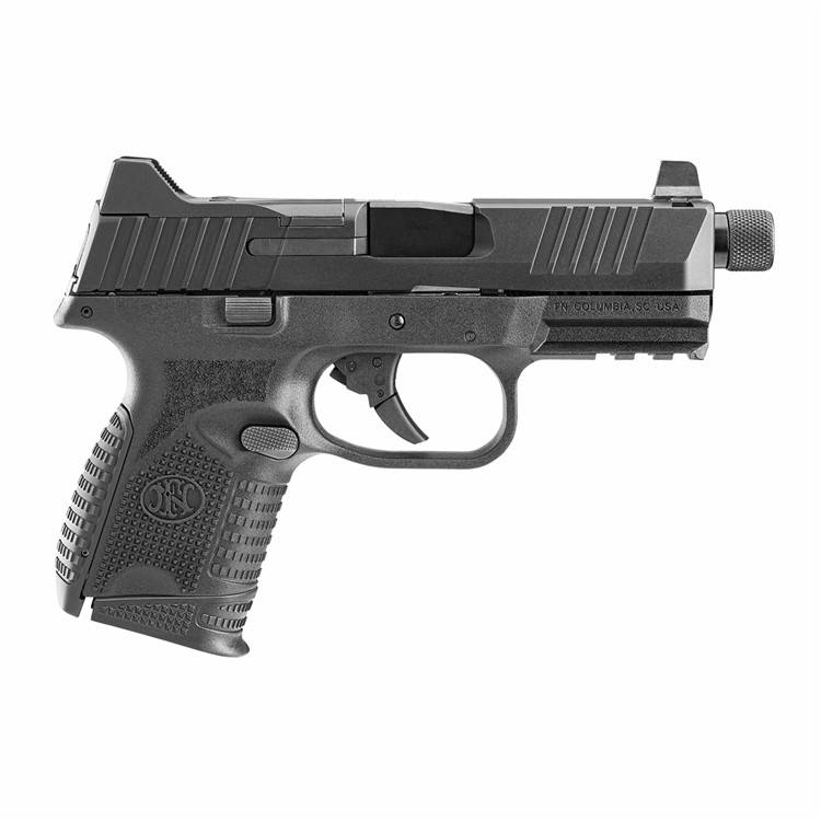 FN America 509 Compact Tactical 9MM 4.32 Black Pistol  -  66100782-img-0