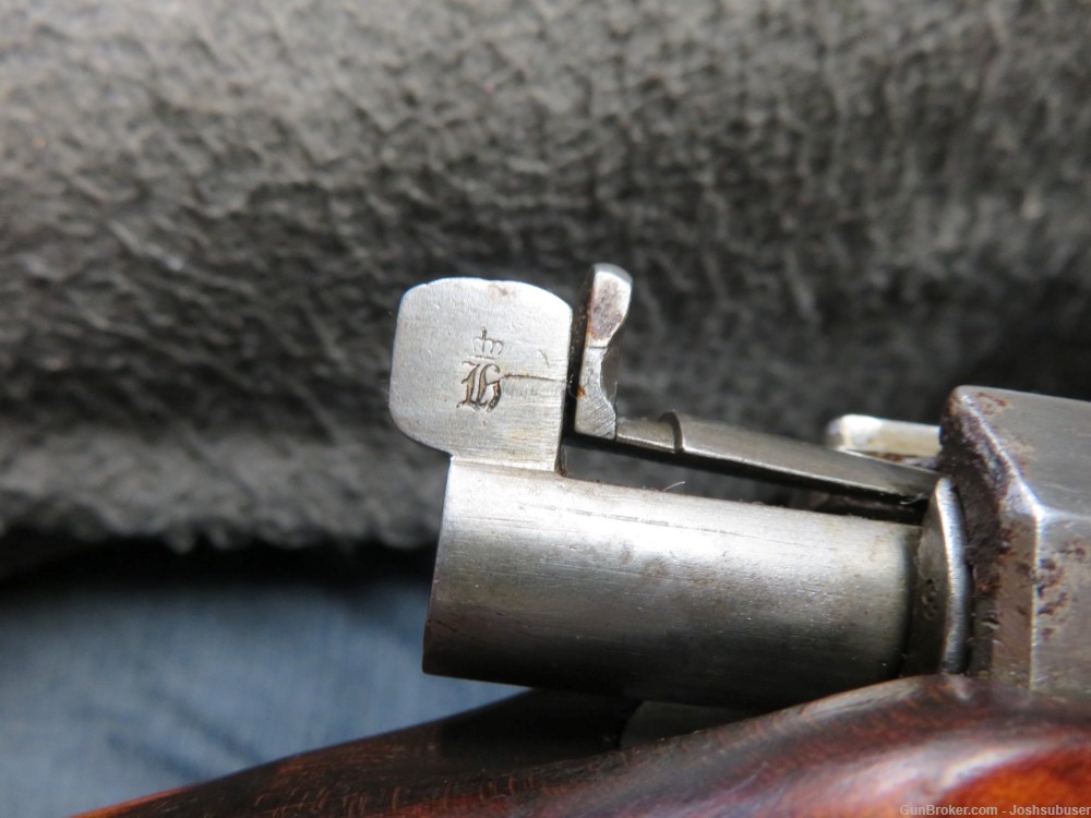 ANTIQUE PRUSSIAN F.G. MOD. 60 DREYSE NEEDLE GUN RIFLE-MARINE UNIT MARKED-img-21