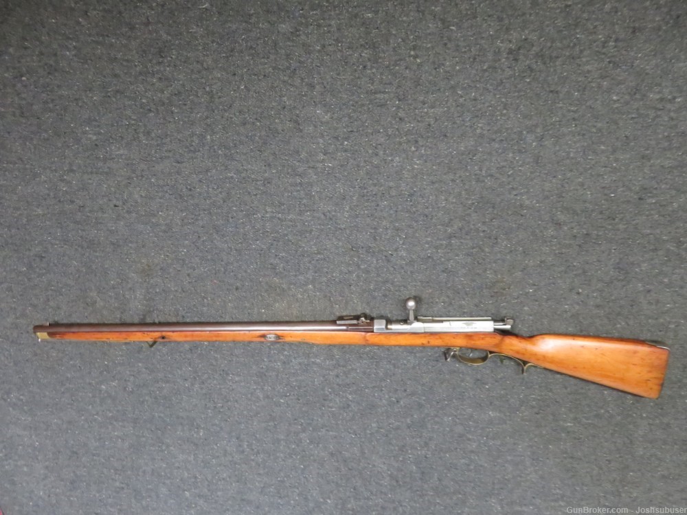 ANTIQUE PRUSSIAN F.G. MOD. 60 DREYSE NEEDLE GUN RIFLE-MARINE UNIT MARKED-img-3