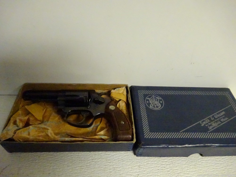 Smith & Wesson 36-1 .38 Special Revolver W/Box, Inst, Etc. 1976-7  NICE ! -img-2