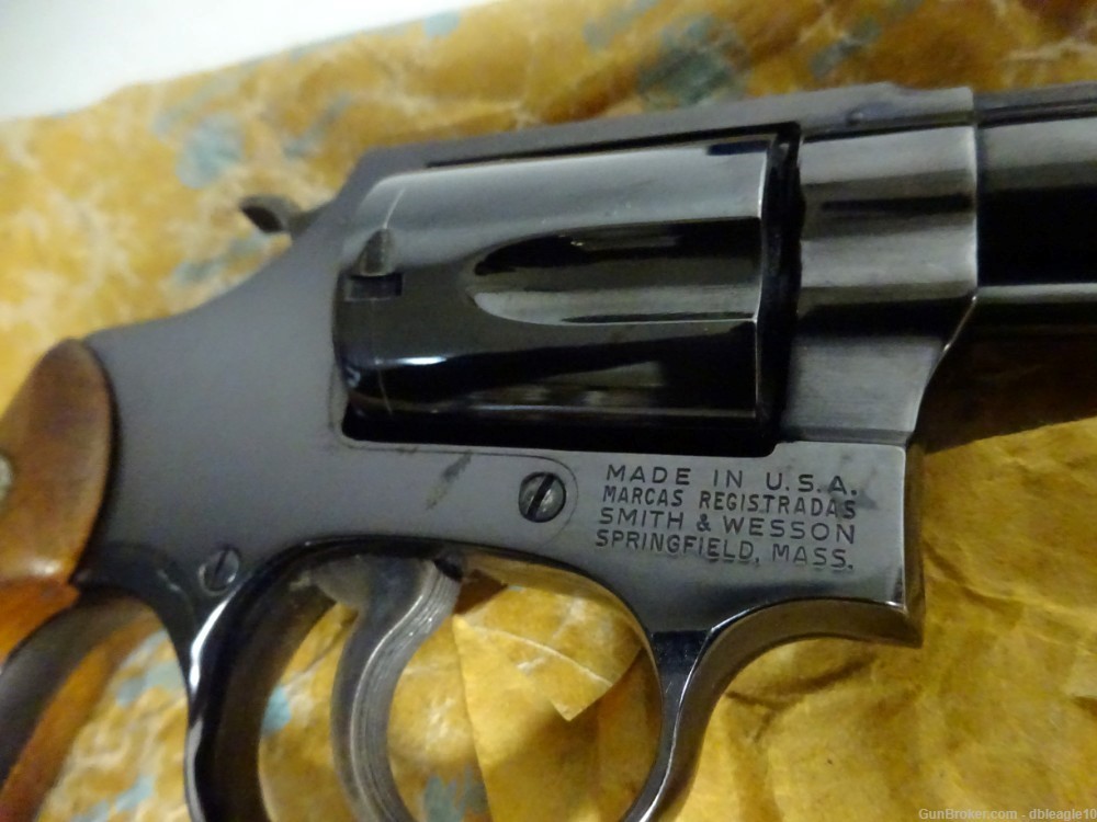 Smith & Wesson 36-1 .38 Special Revolver W/Box, Inst, Etc. 1976-7  NICE ! -img-10