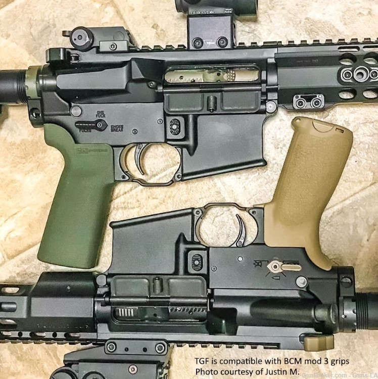 FORWARD CONTROLS DESIGN TGF Trigger Guard STANDARD (FLAT) Black AR-15-img-16