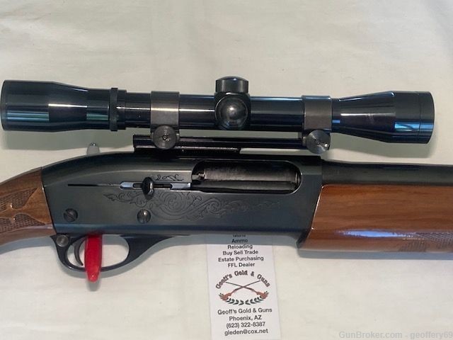 Remington 1100 12 ga 12ga 22" Sighted Slug Barrel Bushnell Scope 1983 386-img-8