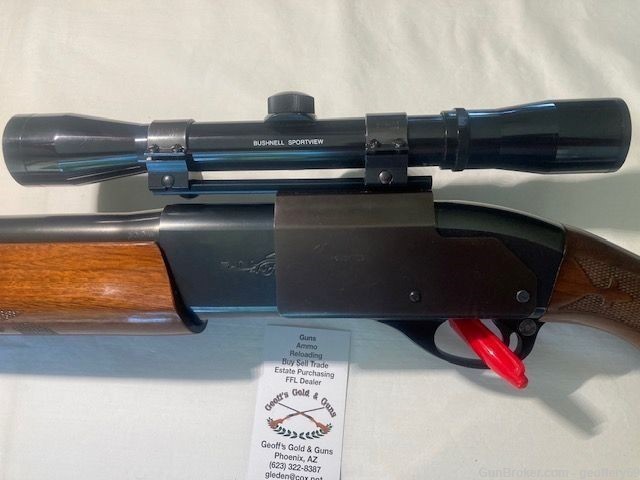 Remington 1100 12 ga 12ga 22" Sighted Slug Barrel Bushnell Scope 1983 386-img-10