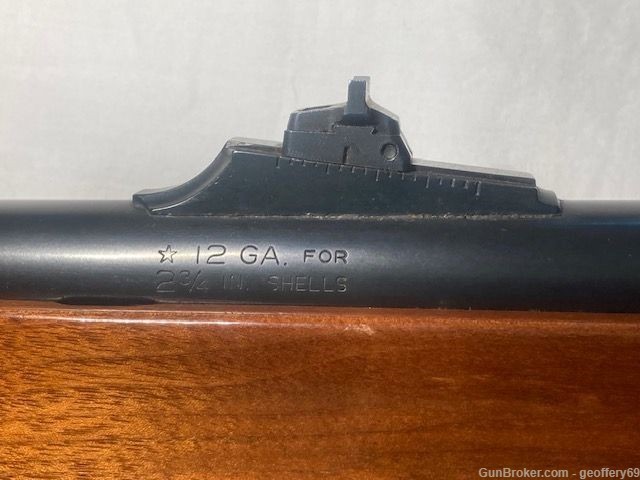 Remington 1100 12 ga 12ga 22" Sighted Slug Barrel Bushnell Scope 1983 386-img-13