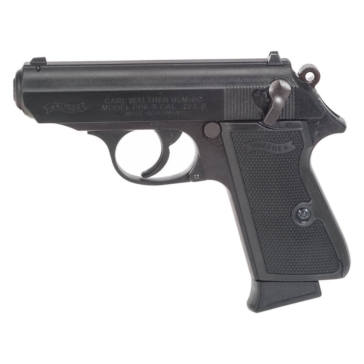 Walther Arms Model PPK/S .22LR 3.35 BBL Black 10 Rd-img-1