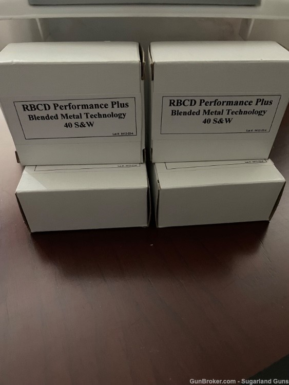 RBCD Performance Plus .40 S&W 80 Rounds Ammunition -img-0