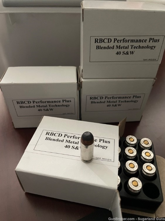 RBCD Performance Plus .40 S&W 80 Rounds Ammunition -img-2