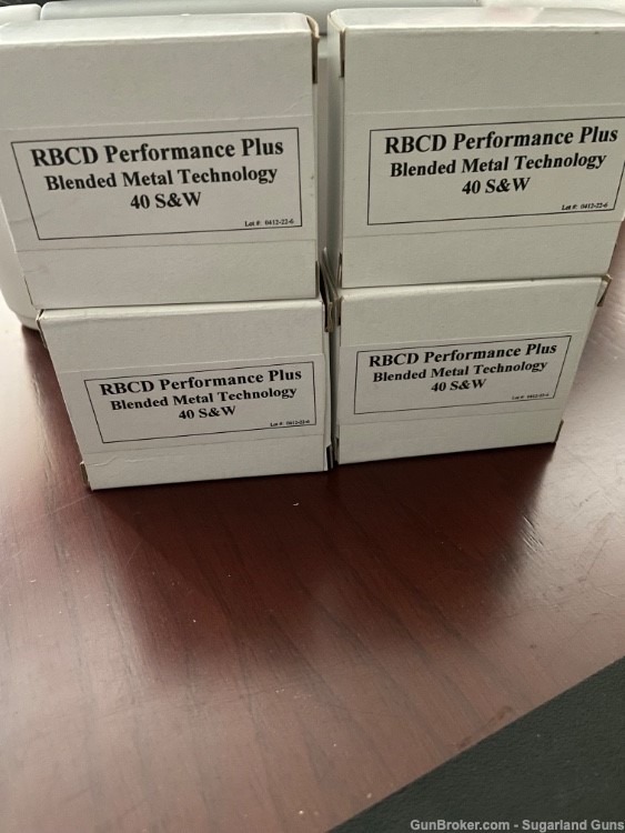 RBCD Performance Plus .40 S&W 80 Rounds Ammunition -img-1