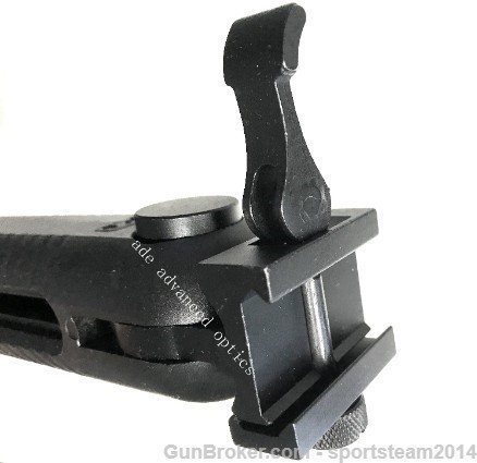 Folding 5 Position Grip Bipod Foregrip w/QD mount-img-7