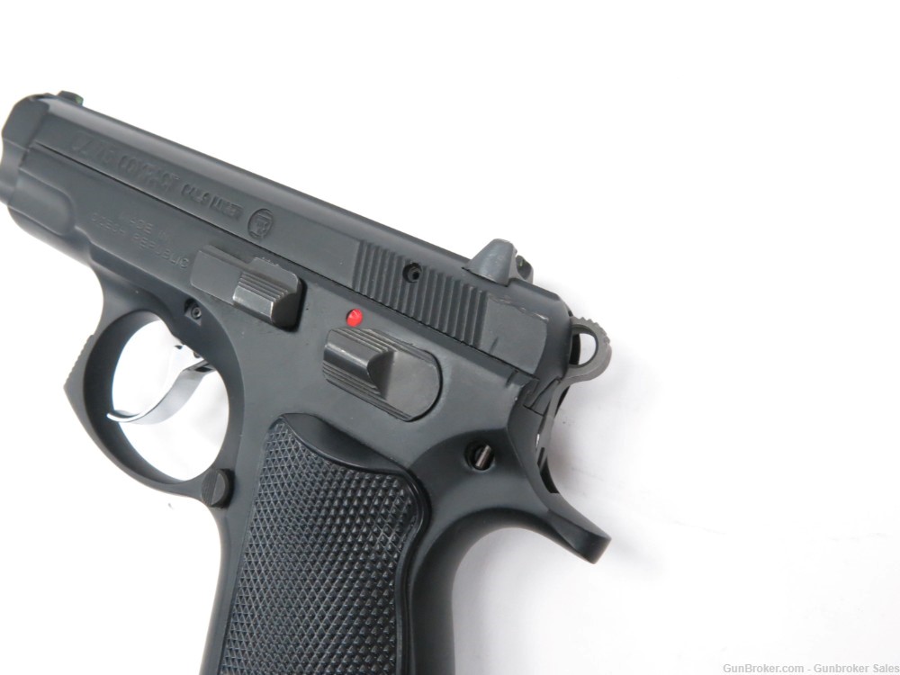 CZ 75 Compact 3.75" 9mm Semi-Automatic Pistol w/ 2 Magazines & Hard Case-img-4