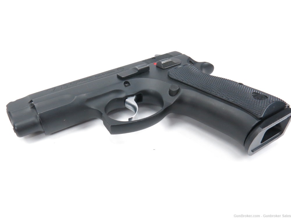 CZ 75 Compact 3.75" 9mm Semi-Automatic Pistol w/ 2 Magazines & Hard Case-img-5