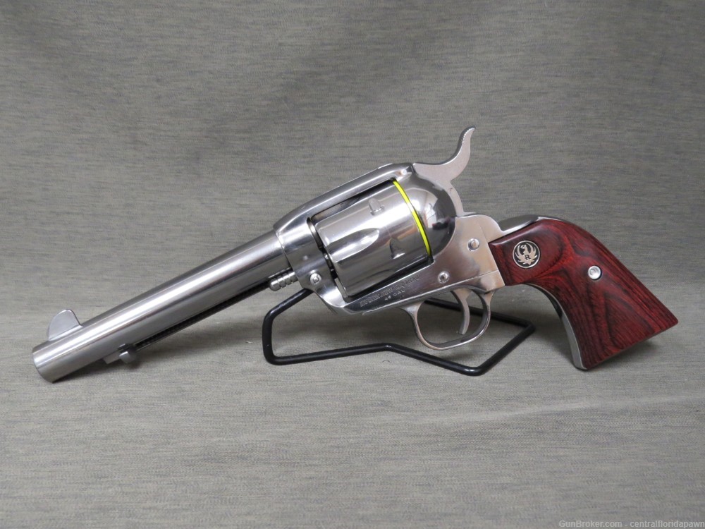 Ruger Stainless Vaquero .45 LC SA Revolver 5.5" 5104 05104-img-1