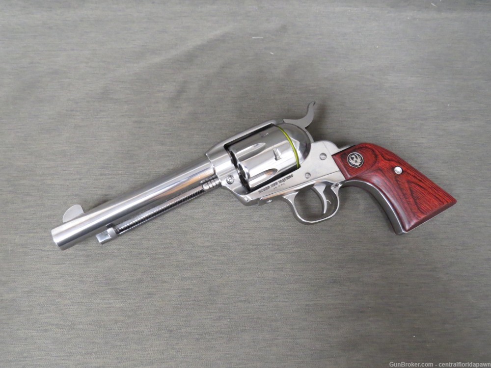 Ruger Stainless Vaquero .45 LC SA Revolver 5.5" 5104 05104-img-10