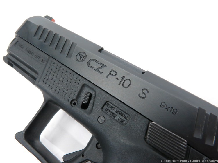 CZ P-10 S 3.5" 9mm Semi-Automatic Pistol w/ Magazine-img-3