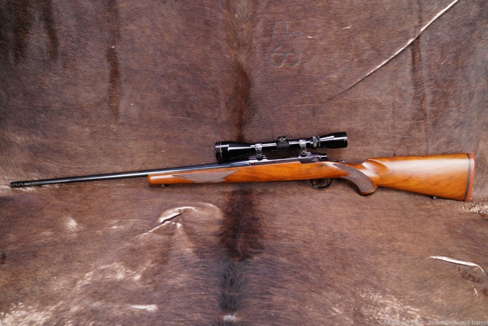 Ruger Tang Safety M77 7mm Rem Mag 26” Bolt Action Rifle & Scope MFD 1978-img-7