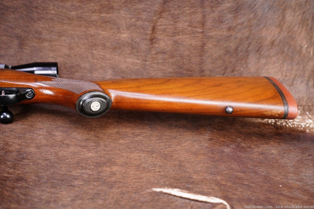 Ruger Tang Safety M77 7mm Rem Mag 26” Bolt Action Rifle & Scope MFD 1978-img-11