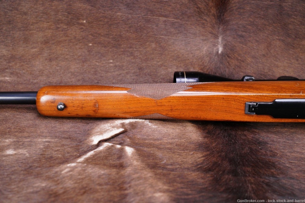 Ruger Tang Safety M77 7mm Rem Mag 26” Bolt Action Rifle & Scope MFD 1978-img-13