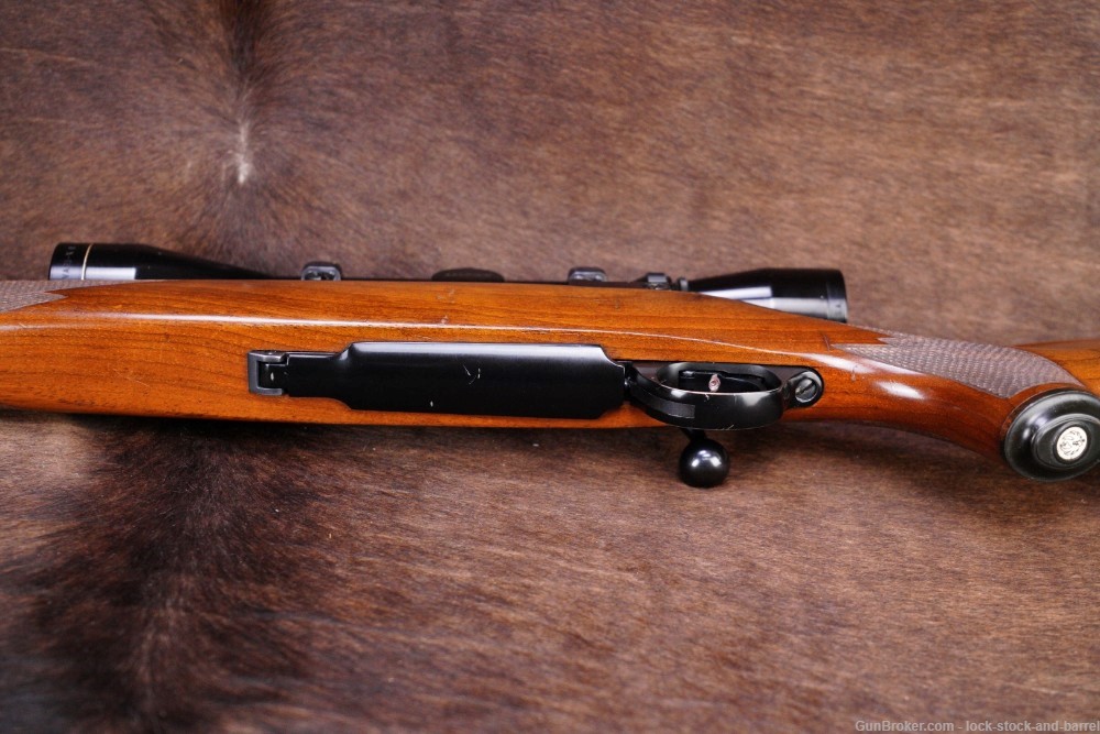 Ruger Tang Safety M77 7mm Rem Mag 26” Bolt Action Rifle & Scope MFD 1978-img-12