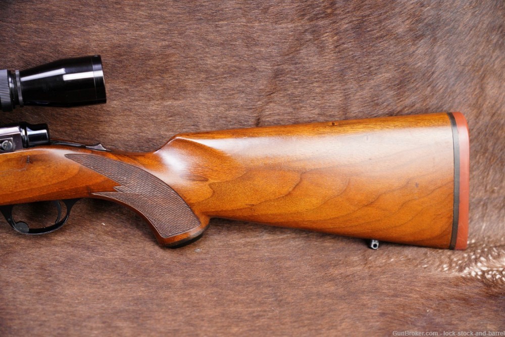 Ruger Tang Safety M77 7mm Rem Mag 26” Bolt Action Rifle & Scope MFD 1978-img-8