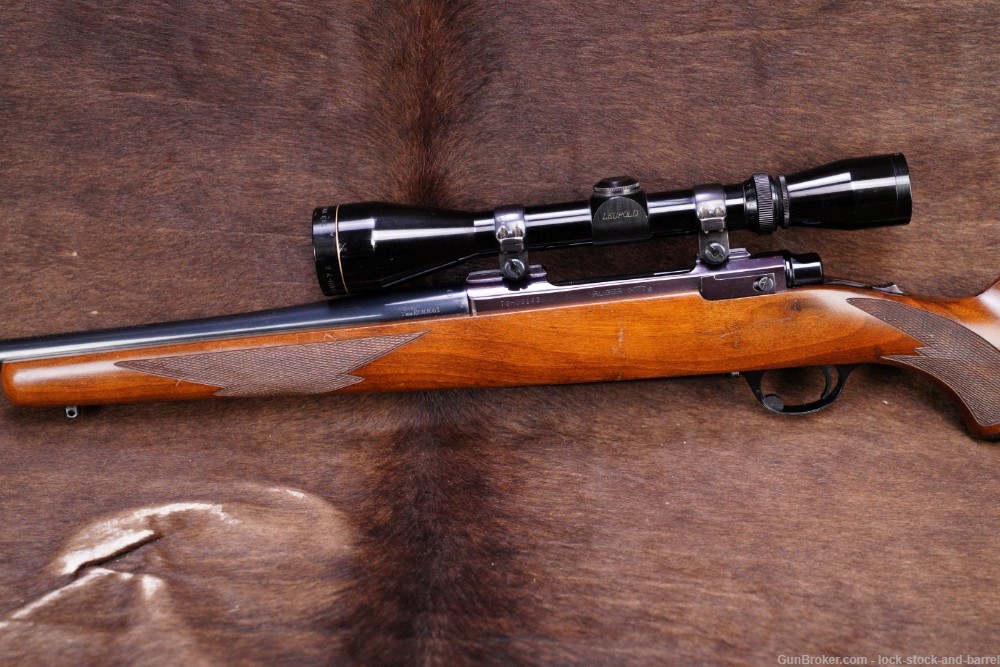 Ruger Tang Safety M77 7mm Rem Mag 26” Bolt Action Rifle & Scope MFD 1978-img-9