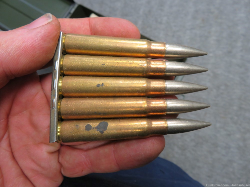 CAN OF 210 ROUNDS MILITARY SURPLUS 8MM MAUSER AMMO-ECUADOR & EGYPT-img-8