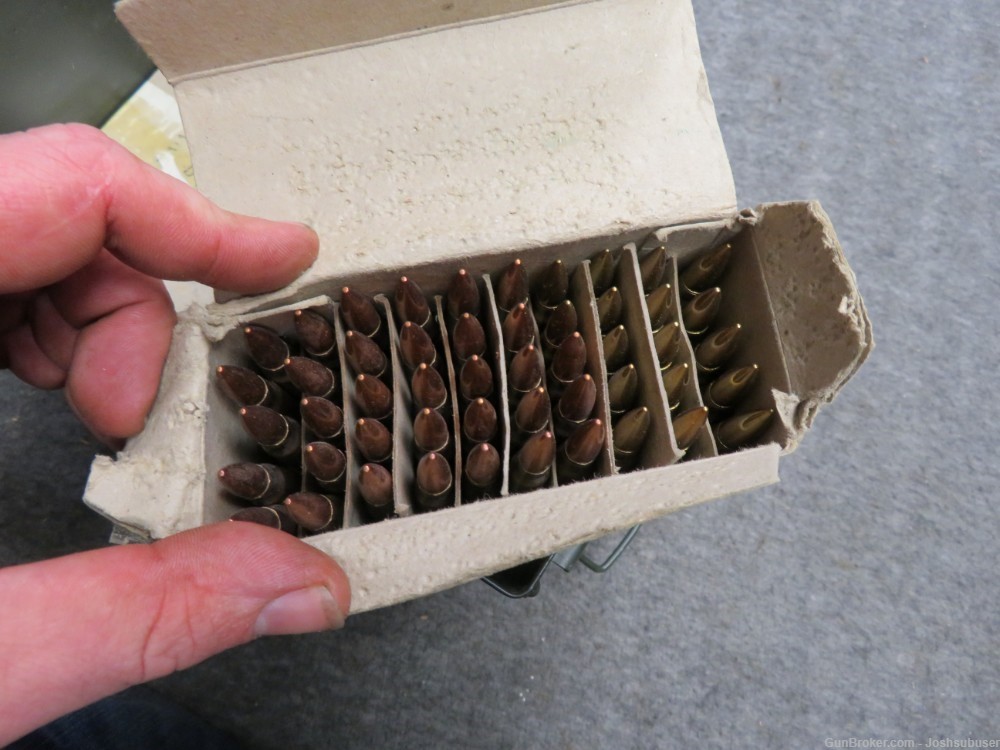 CAN OF 210 ROUNDS MILITARY SURPLUS 8MM MAUSER AMMO-ECUADOR & EGYPT-img-12
