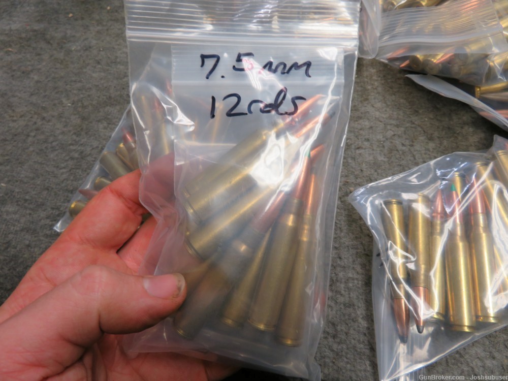 CAN OF 146 ROUNDS 7.5 X 54 FRENCH MAS AMMO-img-6