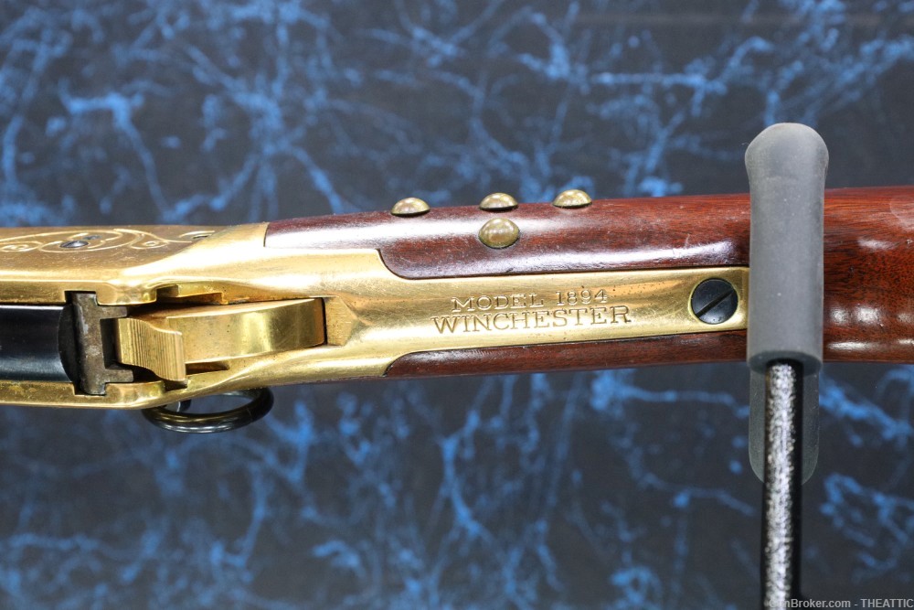 WINCHESTER MODEL 94 "YELLOW BOY INDIAN CARBINE" 30-30 MADE FOR EUROPE-img-13
