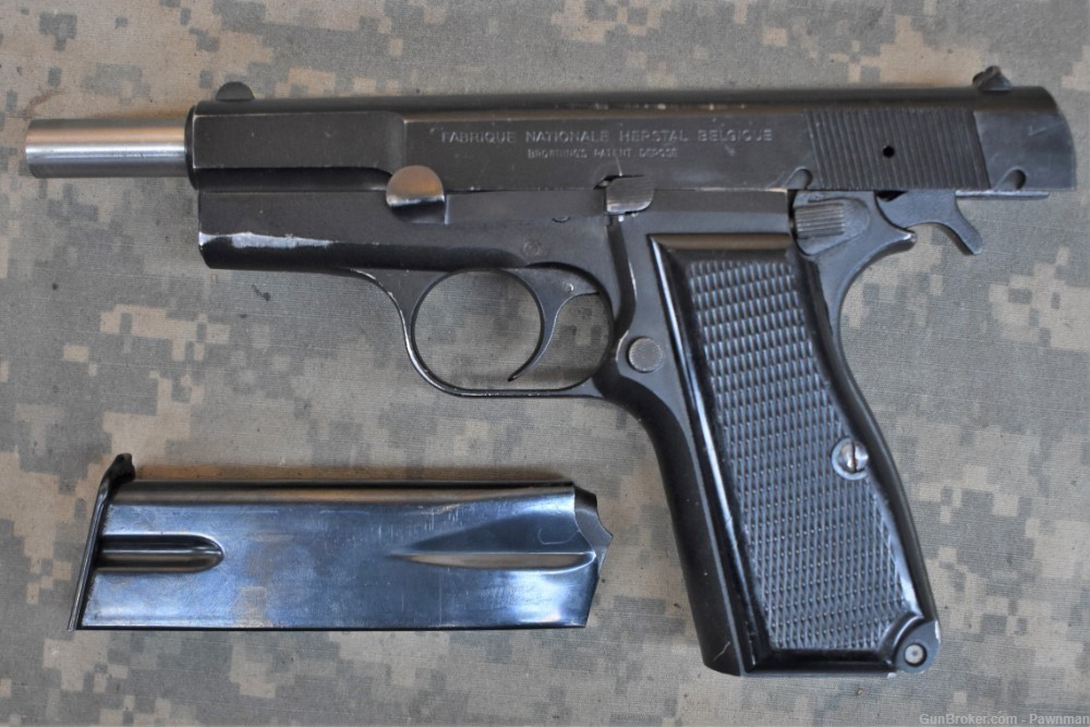 FN Hi-Power Light Weight in 9mm made 1984-img-12
