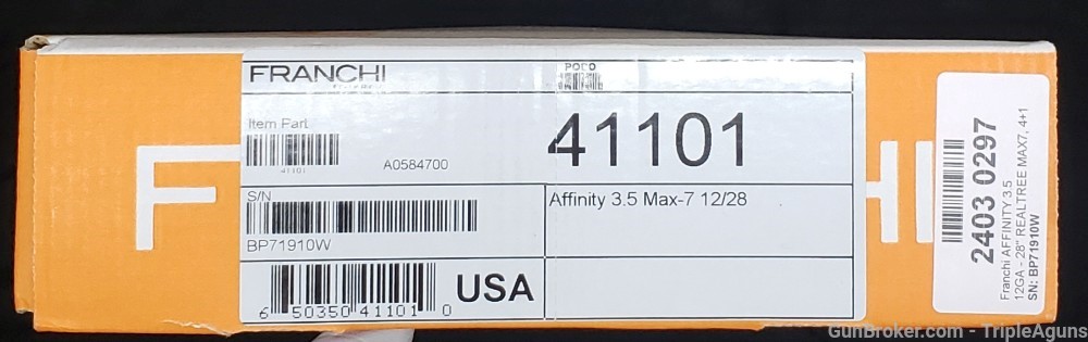 Franchi Affinity 3.5 12ga 28in barrel max 7 camo 41101-img-18