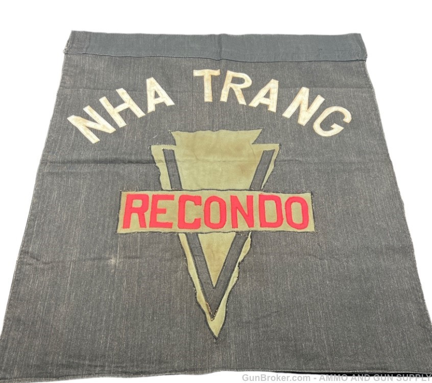 VIETNAM WAR - RECONDO SCHOOL – NHA TRANG -  BANNER - FLAG-img-0