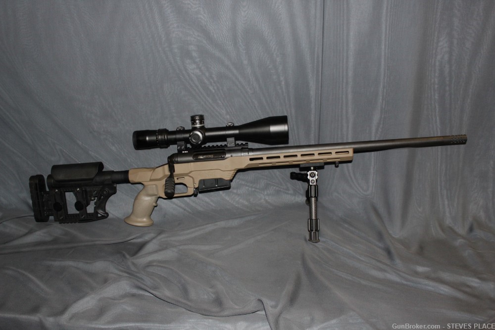 Savage 110 Tactical 308 with MDT LSS XL Chassis FDE Luth AR Stock-img-0