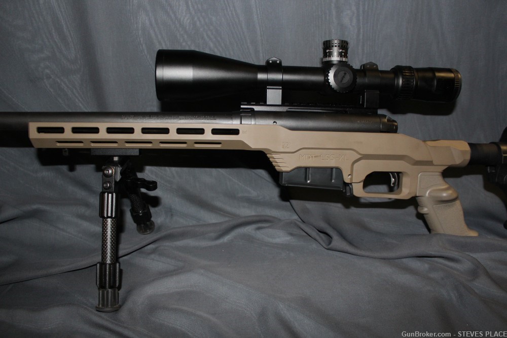 Savage 110 Tactical 308 with MDT LSS XL Chassis FDE Luth AR Stock-img-6