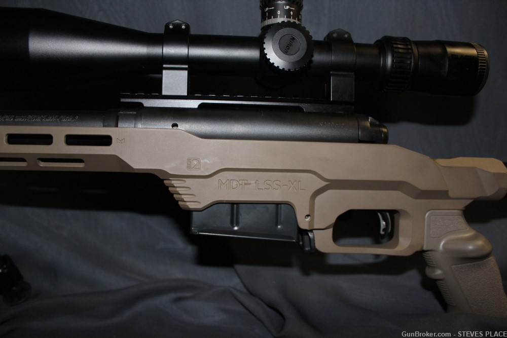 Savage 110 Tactical 308 with MDT LSS XL Chassis FDE Luth AR Stock-img-7