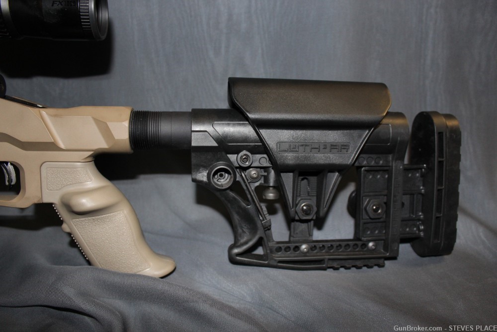 Savage 110 Tactical 308 with MDT LSS XL Chassis FDE Luth AR Stock-img-9