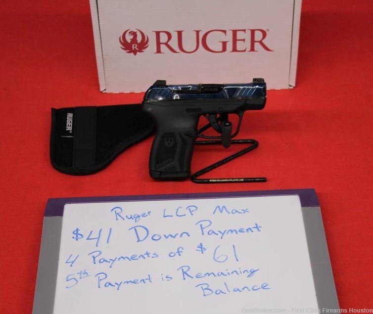 Ruger, LCP Max, 380 acp, New Old Stock, LAYAWAY TODAY-img-1
