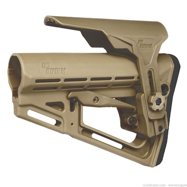 IMI Defense TS-1 Tactical Stock Mil Spec/ Cheek Rest, FDE, FREE SHIPPING-img-0