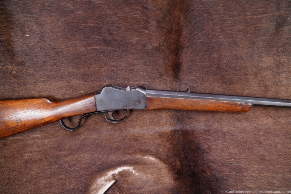 Pieper Carbine System Martini .22 RF 24” Falling Block Rifle, Antique-img-2
