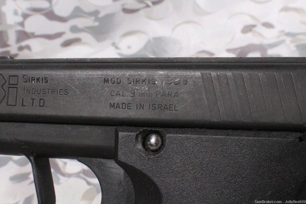 Sardius Sirkis SD9 Israel Hebrew Hammer 9mm Compact Armscorp Like CAT9-img-10