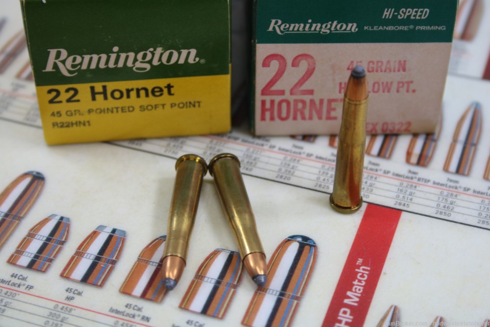 Remington 22 Hornet 45gr Pointed Soft Point 50 Rounds 1 Box BNIB Free S/H-img-2