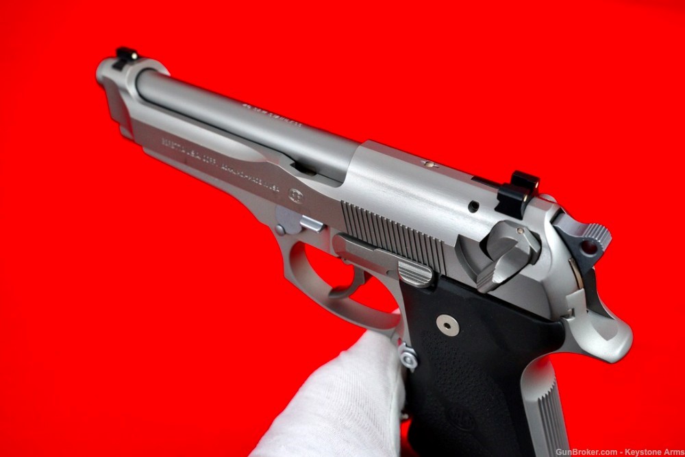 Awesome Stainless Beretta 96 Brigadier .40 S&W In case LK 92 FS 9mm-img-12