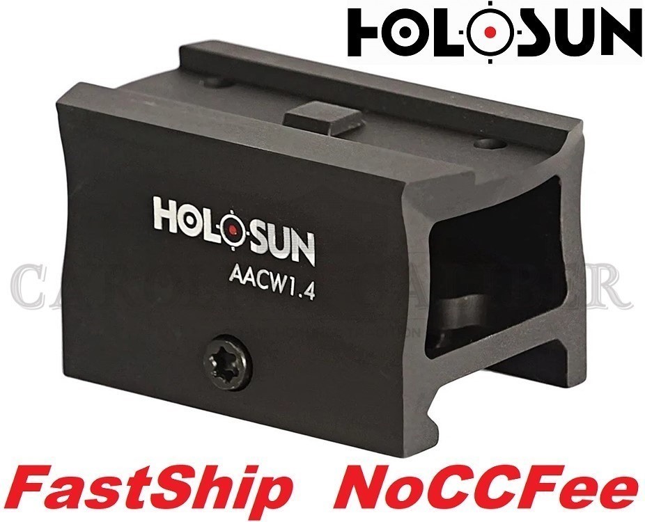 HOLOSUN 509C 509MNT-1.63-PIC 509 ADAPTER PICATINNY 1/3 CO-WITNESS MOUNT-img-0