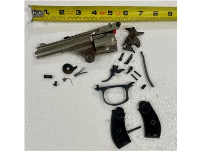 Spanish Eibar parts kit repair .32 top-break revolver nickel