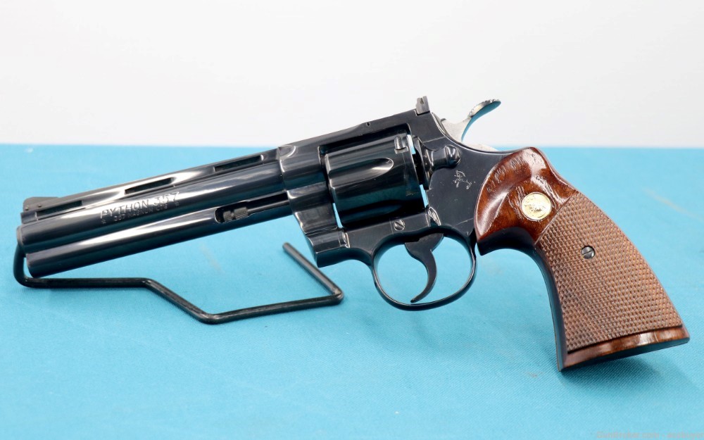 *Grail Gun* 1975 Colt Python 6" 357 mag Snake Gun, Diamondback-img-0