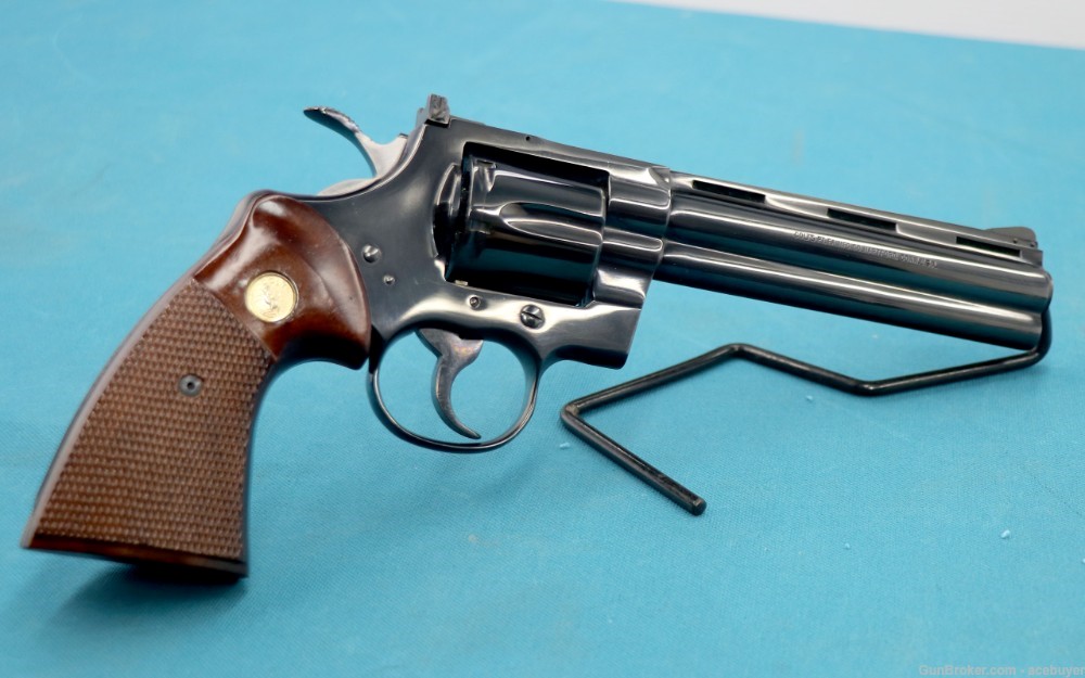 *Grail Gun* 1975 Colt Python 6" 357 mag Snake Gun, Diamondback-img-1