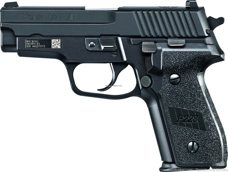 Sig Sauer M11-A1 M11 Semi Auto Pistol 9MM, 3.9 in, Poly Grp, 15+1 Rnd-img-0