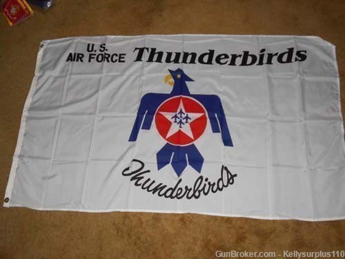 USAF Thunderbirds 3x5 Flag-img-0