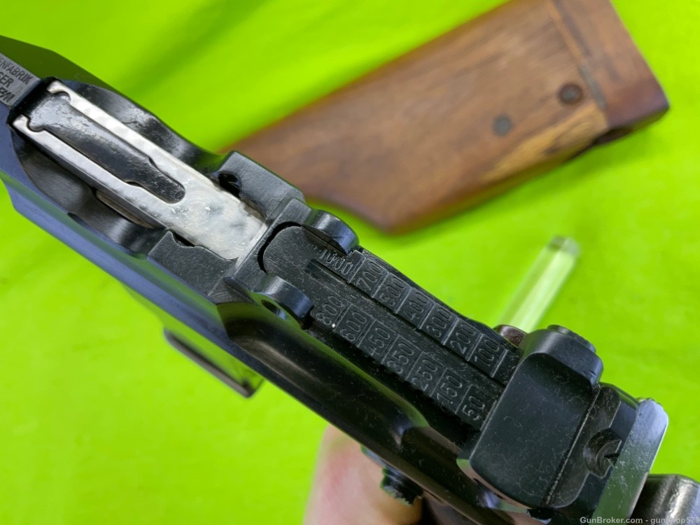 Mauser Model 712 1932 Schnellfeuer Machine Pistol 7.63 C96 Bolo Broomhandle-img-17